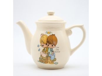 Precious Moments May Our House Be Blessed With Friends And Family 6 Cup Coffee Pot