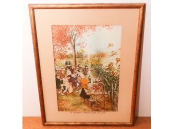 This Image Was Used For The New Yorker October 20th 1962 Cover -  Framed Print By Mary Petty