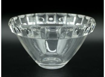 Nachtmann Crystal Bowl, Bleikristall Germany, Facette By Nachtman