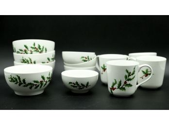 Martha Stewart Collection - 8 Small Bowls - 4 Teacups