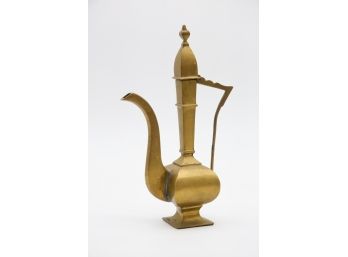 Vintage Brass Ewer Teapot