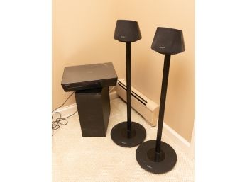S Force Pro Front Surround - (2) Sony Speaker Stand Model# WS-x10FB -
