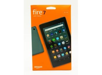 Amazon Fire 7 (7th Generation) 16GB, Wi-Fi, 7In - Black - Brand New