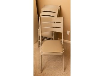Lot Of 6 Heavy Folding Chairs -