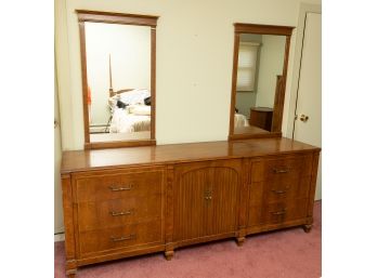 John Widdicomb - Makers Of Fine Furniture, Grand Rapids Michigan - Dresser W/ 2 Mirrors