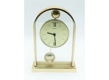 Vintage SEIKO Quartz W/ Pendulum - Desk Clock
