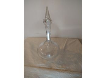 Lot Of Wine Carafe And Condiment Dish