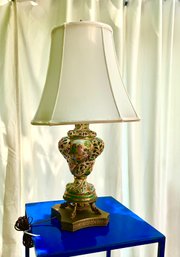 Vintage Capodimonte Table Lamp