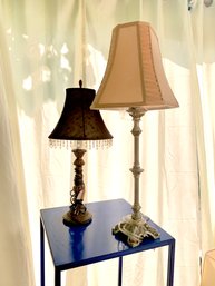 2 Candlestick Style Lamps