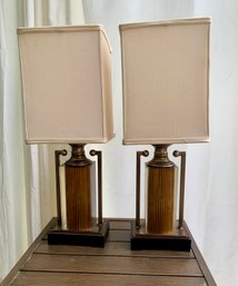 Pair Of Modern Lamp Vintage