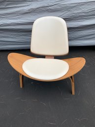 Hans Wegner Style Danish Modern Shell Chair.  LOT TWO (2) OF 2