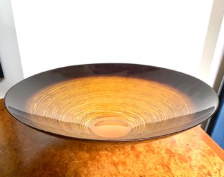 Gorgeous Decorative Glass Display Bowl