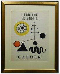 Alexander Calder Lithograph Of Magazine Cover 'Derriere Le Miroir' C.1950