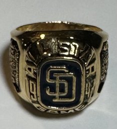 San Diego Padres 1992 All Star Game Ring