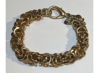 Erwin Pearl - Signed Vintage Chunky Chain Bracelet 7'