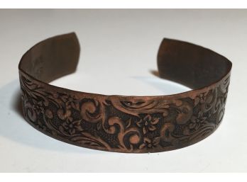 Cuff Bracelet In Copper