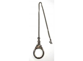 Victorian Magnifying Glass Necklace
