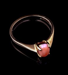 14k Gold Ring With Angelskin Coral Cabochon (26)