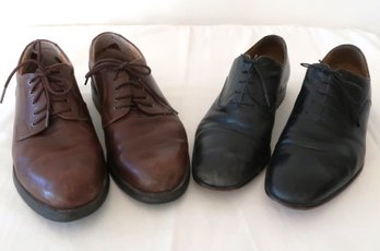 Two Pairs Mens Shoes Size 12