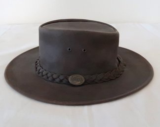 Outback Survival Gear Buffalo Leather Hat From Australia