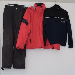 Bogner Ski Jacket Parka, Mens Size 42 Plus Pants, Sweater