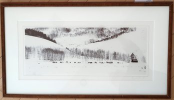 Gregg Albract 'winter In The High Country' Print