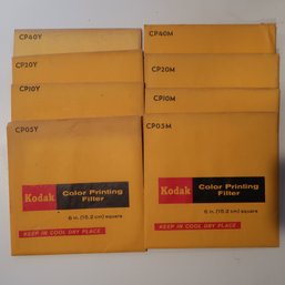 Kodak Color Printing Filters Yellow & Magenta
