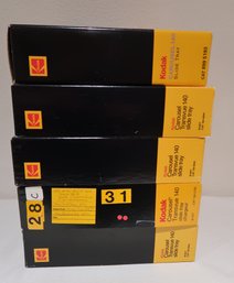 #1 Lot Of 5 Kodak Transvue 140 Slide Carousels - Empty
