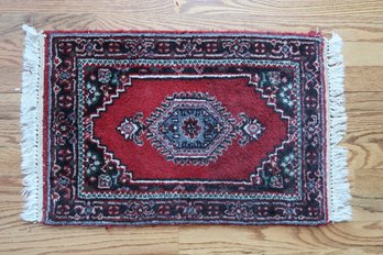 Small Persian Tabriz Wool Rug