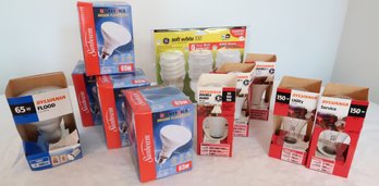 Mixed Lot Lightbulbs Including 3-way Bulbs