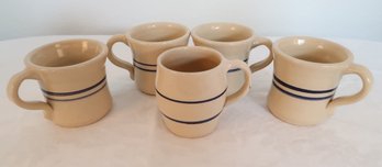 Marshall Pottery Kenneth Wingo Signed Mugs
