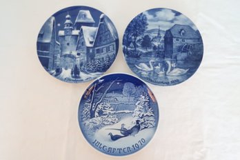 Blue & White Collector's Plates