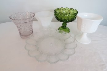 Mixed Lot Vintage Glassware