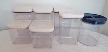 Lot Of 7 OXO Storage Containers