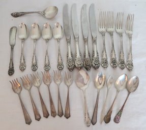 Wallace 'sir Christopher' Sterling Silverware Plus Extra Sterling Pieces