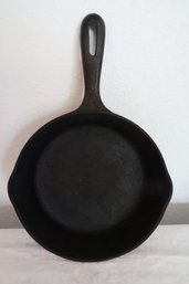 Cast Iron 8' Fry Pan Marked With E