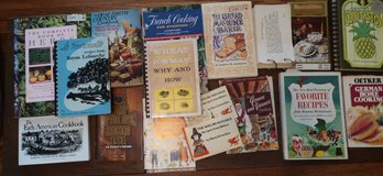 Mixed Lot Vintage Cookbooks