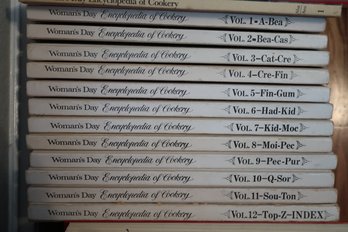 Vintage Woman's Day Encyclopedia Of Cookery 12 Volumes