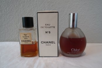 Chanel No 5 Eau De Toilette & Chloe Eau De Toilette