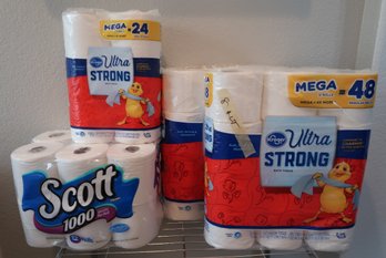 4 Packages Toilet Tissue