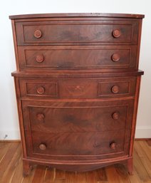 Antique Tall Mahogany Dresser