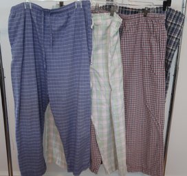 Cotton Pajama Bottoms Women's XL