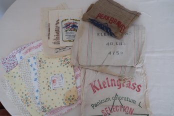 Assorted Cloth Flour Bags