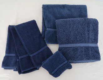 Dark Blue Towel Lot