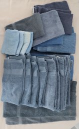 Shades Of Blue Towel Lot
