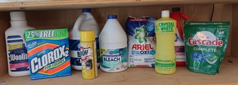 Assorted Household Cleaners