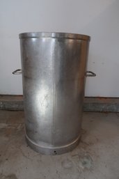 Heavy Stainless Steel Cannister With Handles