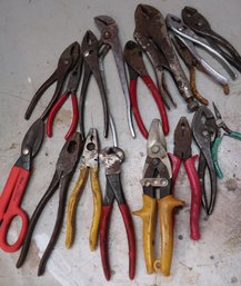 Mixed Lot Pliers & Nippers