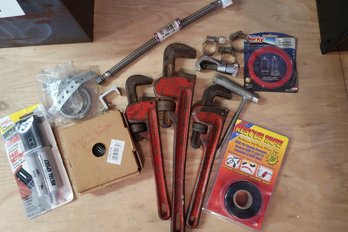 Misc Plumbing Supplies & Wrenches