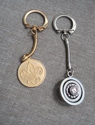 Boy Scouts & Compass Key Chains
